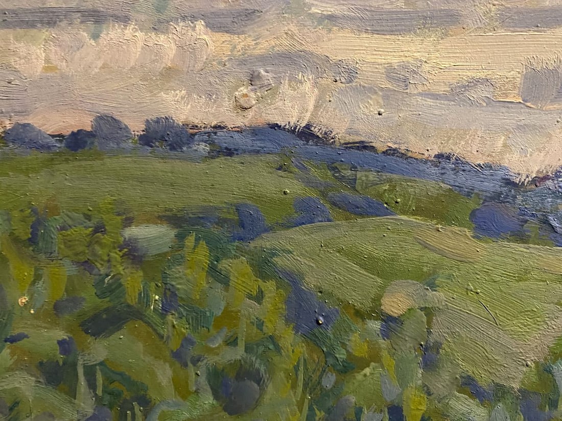 Oil painting Spring spaces Georgy Kolosovsky - 3