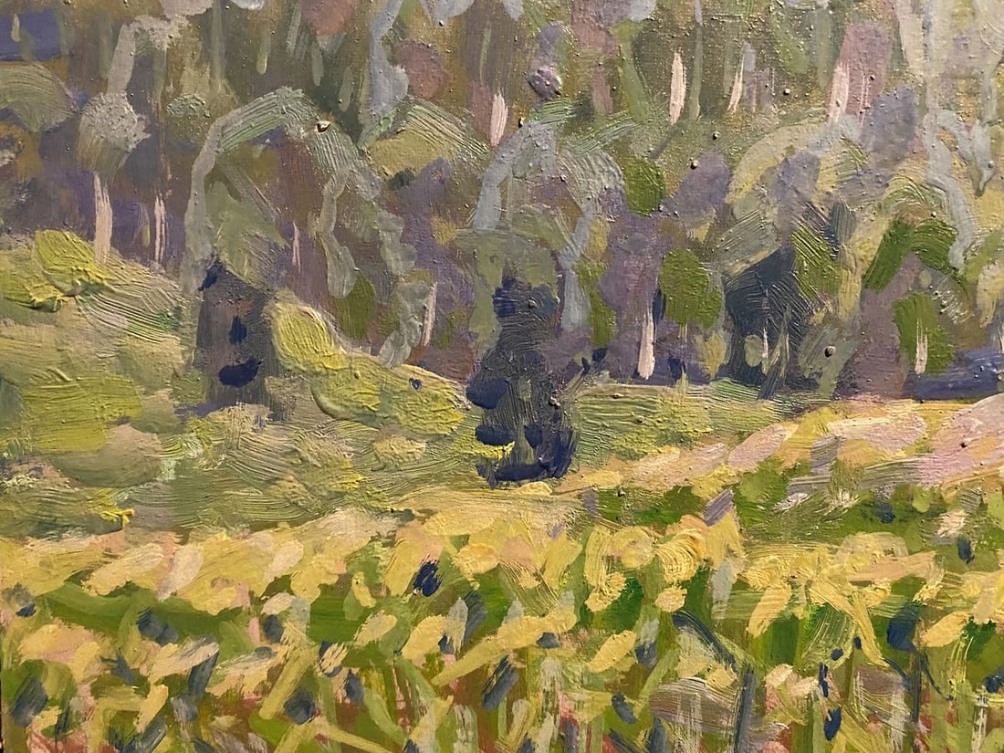 Oil painting Spring spaces Georgy Kolosovsky - 4