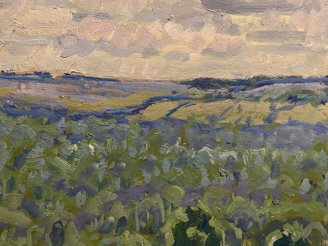 Oil painting Spring spaces Georgy Kolosovsky - 5