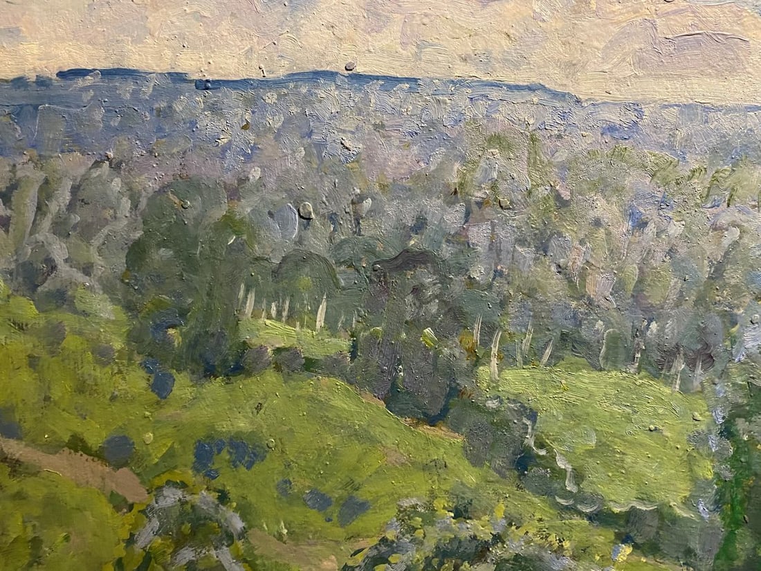 Oil painting Forest glades Georgy Kolosovsky - 3