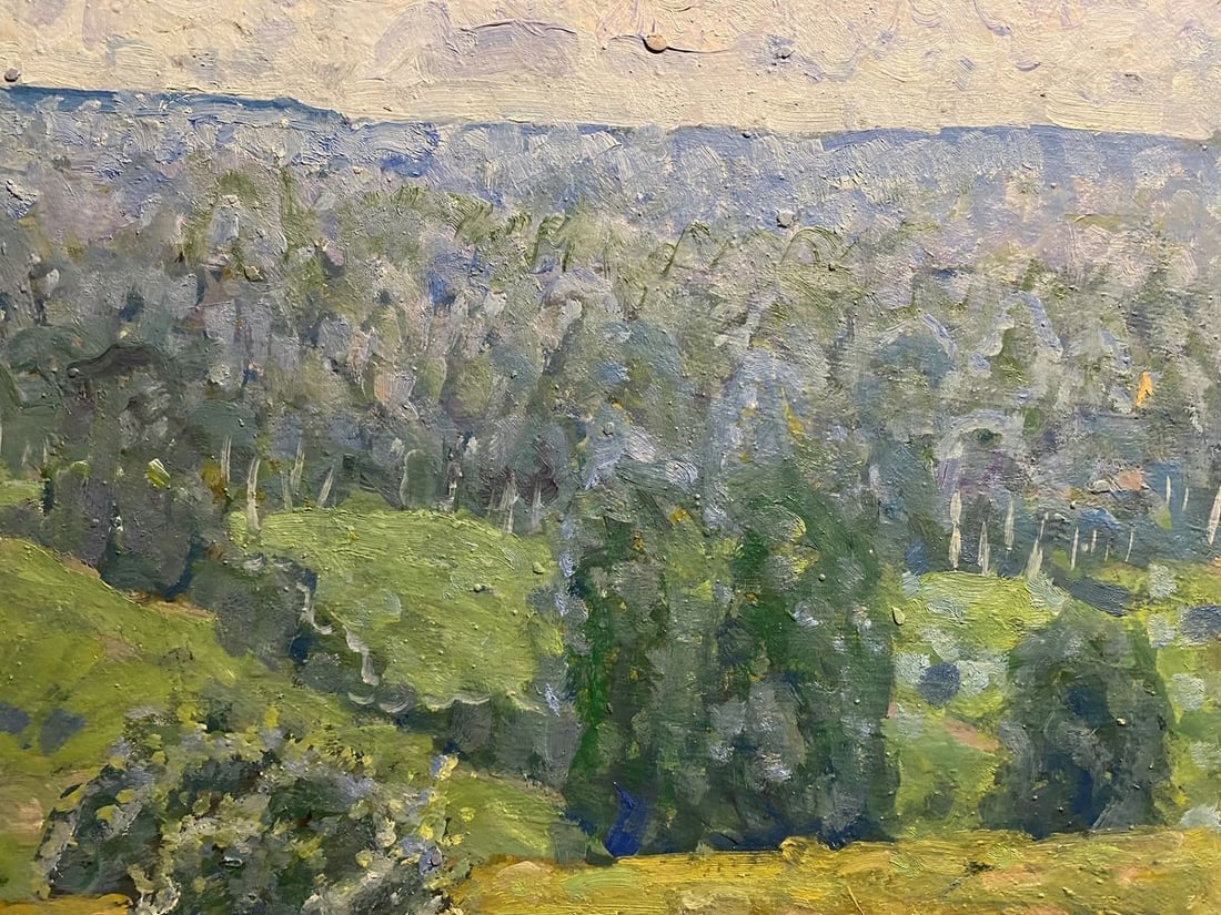 Oil painting Forest glades Georgy Kolosovsky - 4