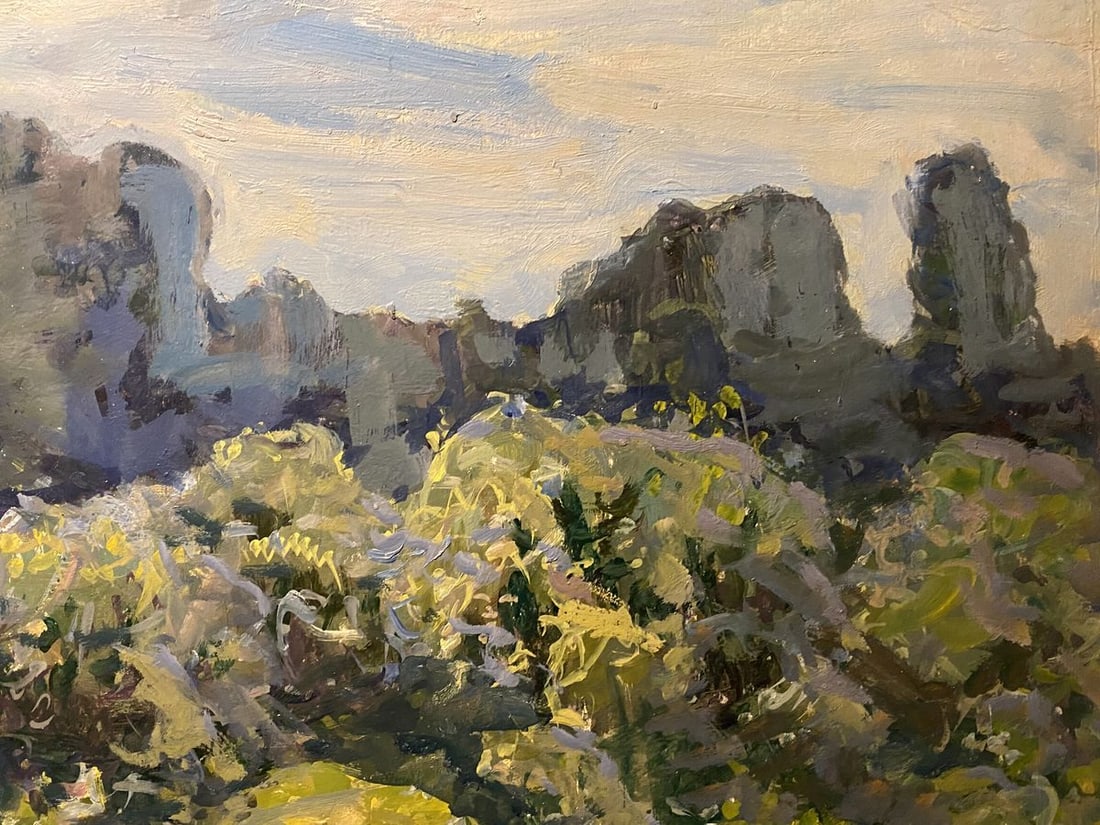 Oil painting Morning Georgy Kolosovsky - 2