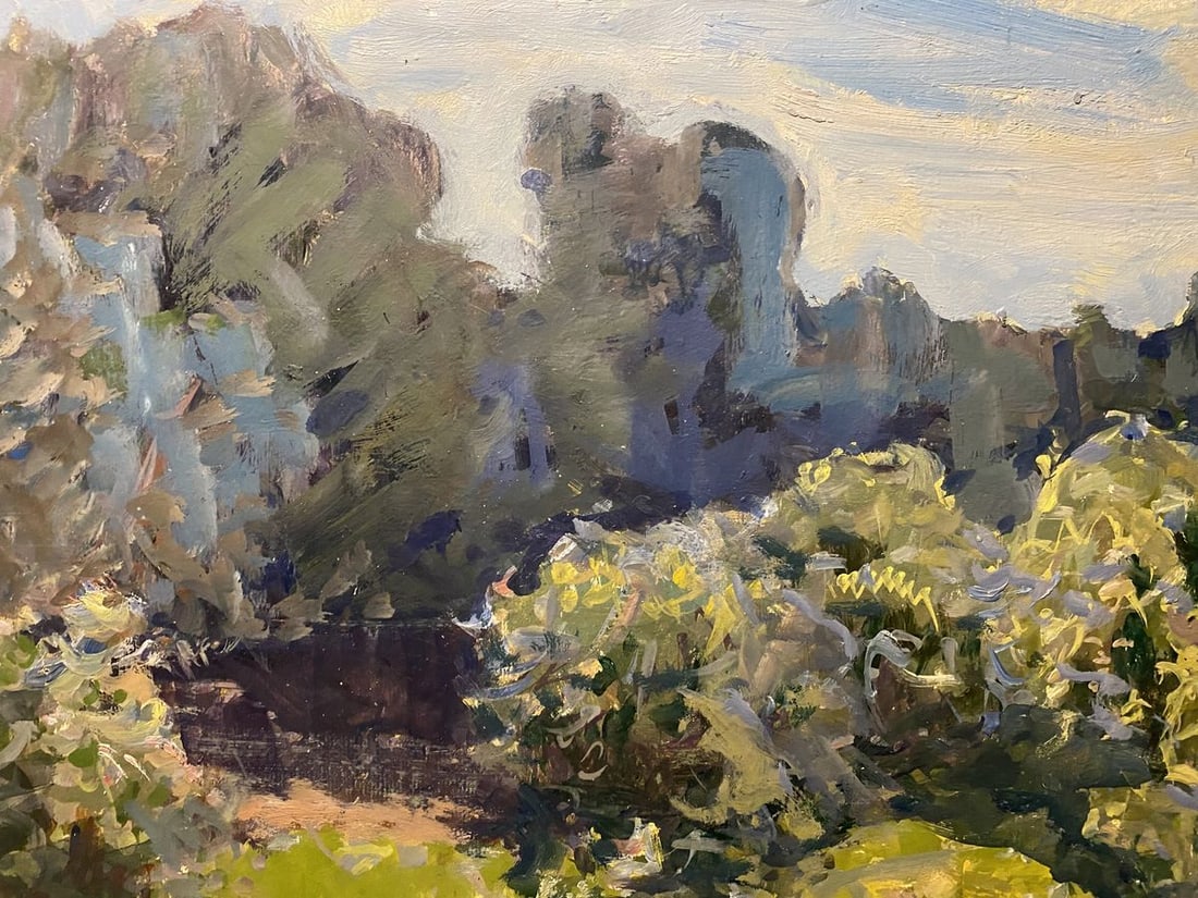 Oil painting Morning Georgy Kolosovsky - 4