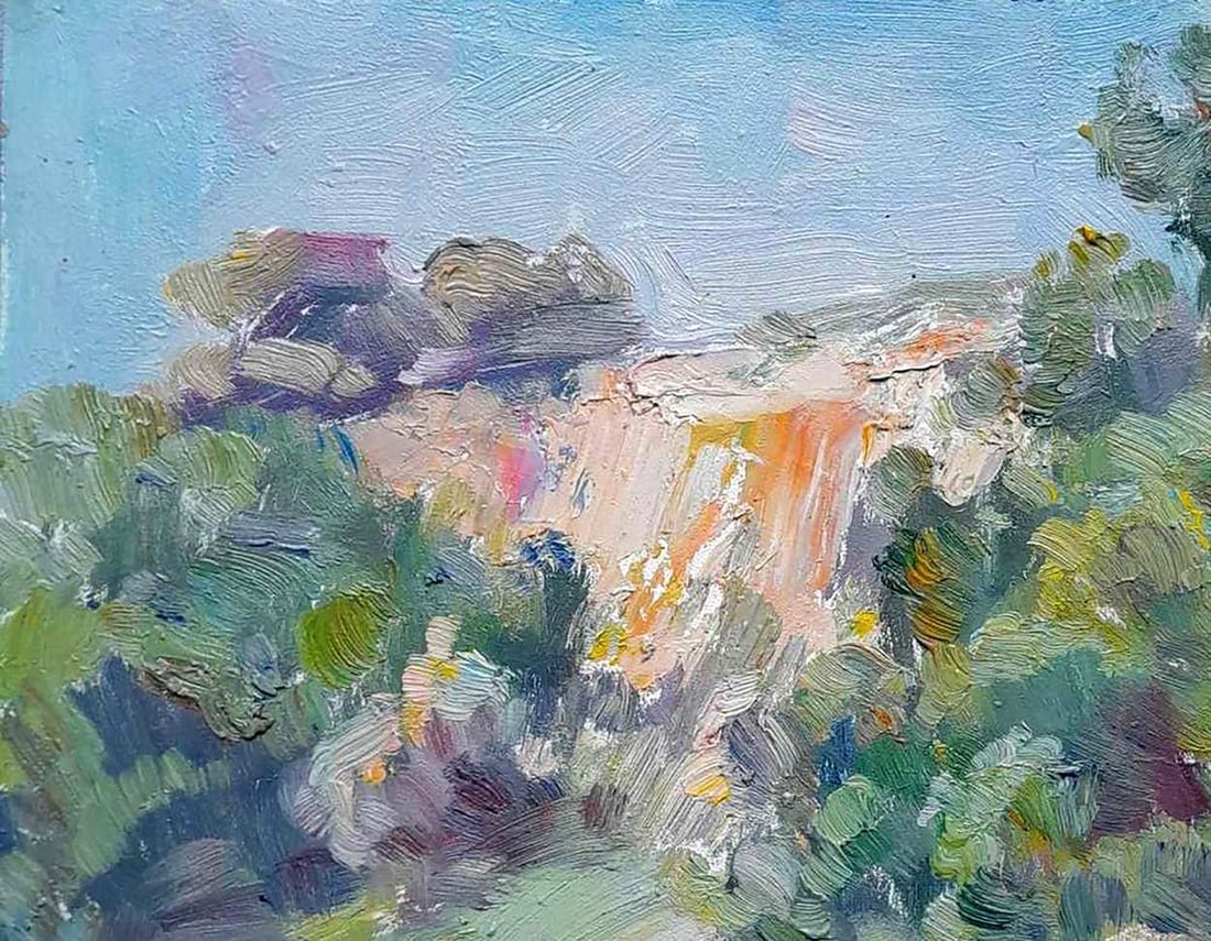 Oil painting Nature walk Kovalenko Ivan Mikhailovich - 2