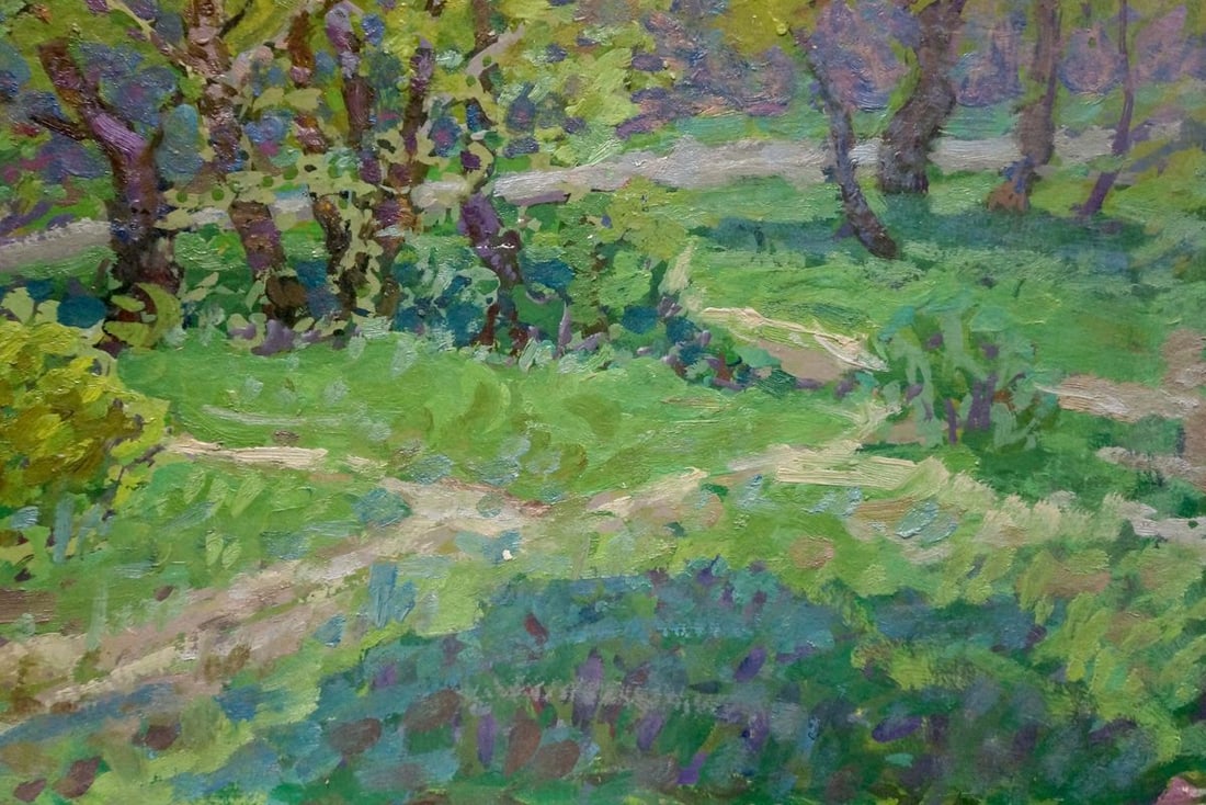 Oil painting Path in the grove Ruban Grigory Savelievich - 5