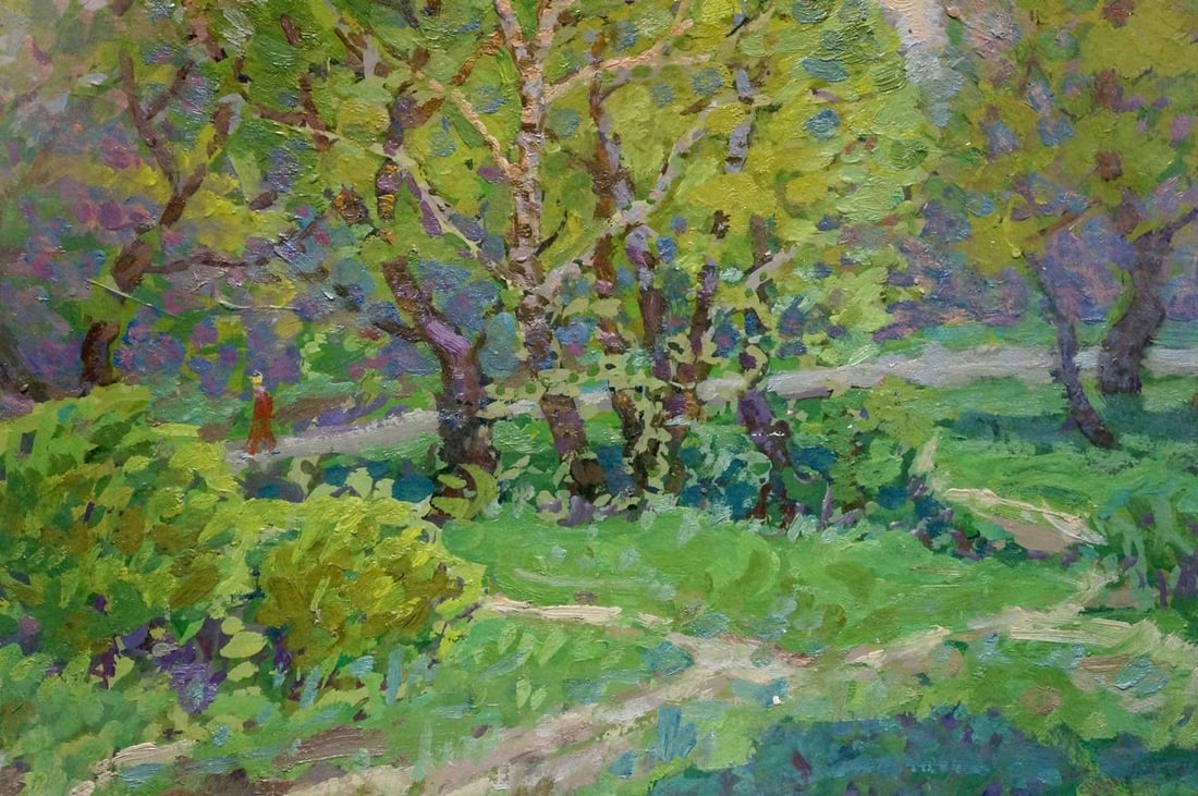 Oil painting Path in the grove Ruban Grigory Savelievich - 6