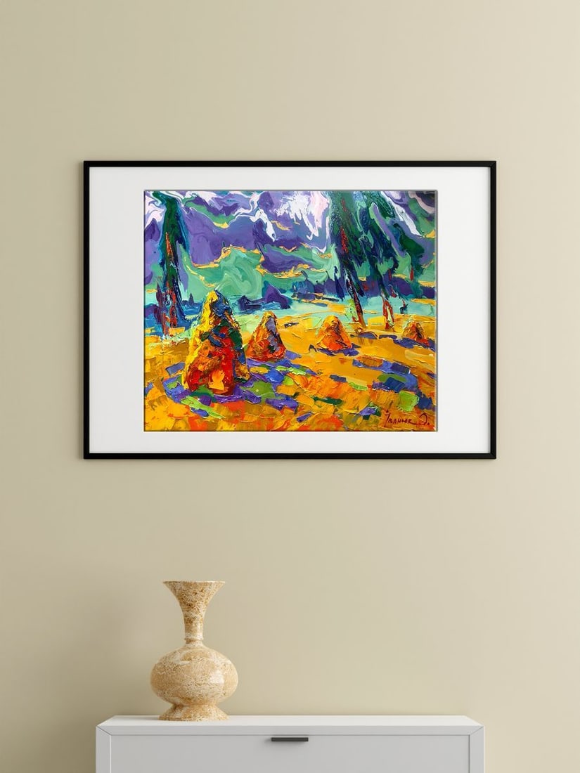 Oil painting After rain Kalenyuk Alex - 3