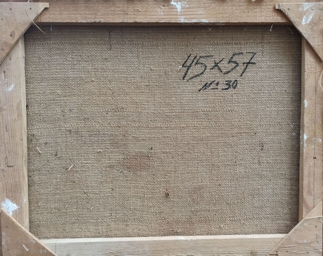 Oil painting Road to the forest Peter Tovpev - 8