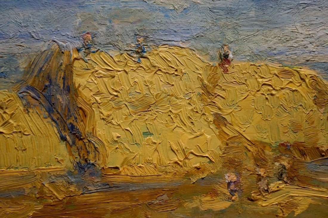 Oil painting On the field Dupliy Sergey Alexandrovich - 6