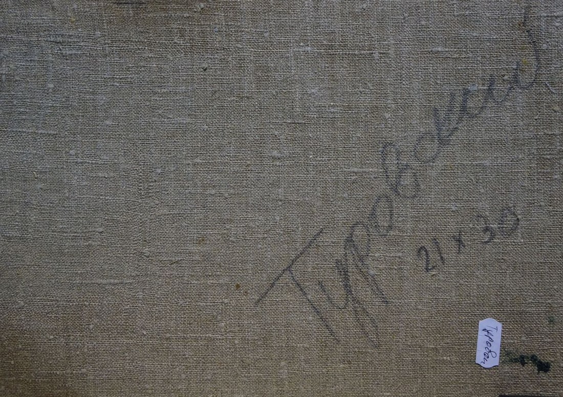 Oil painting Forest landscape Turovsky Mikhail Saulovich - 7