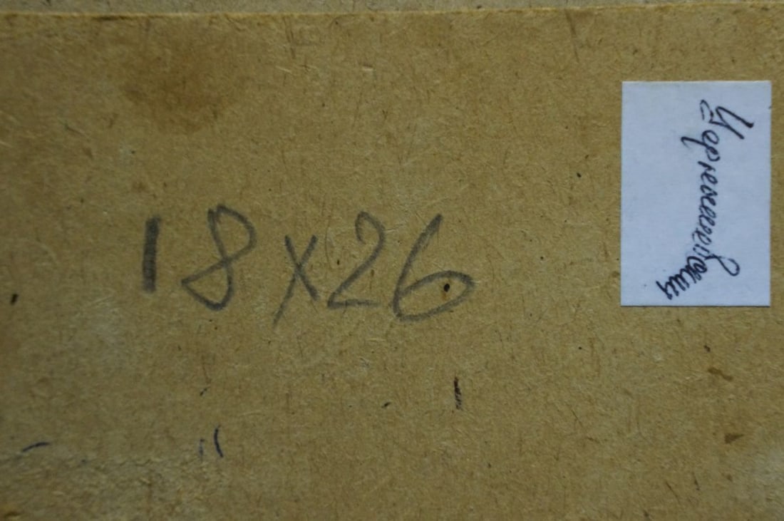 Oil painting Forest landscape Chernyshevsky Petr Akimovich - 8