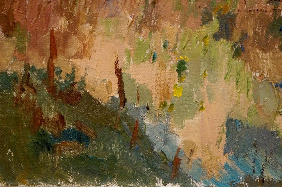 Oil painting Forest landscape Chernikov Nikolay Vladimirovich - 2