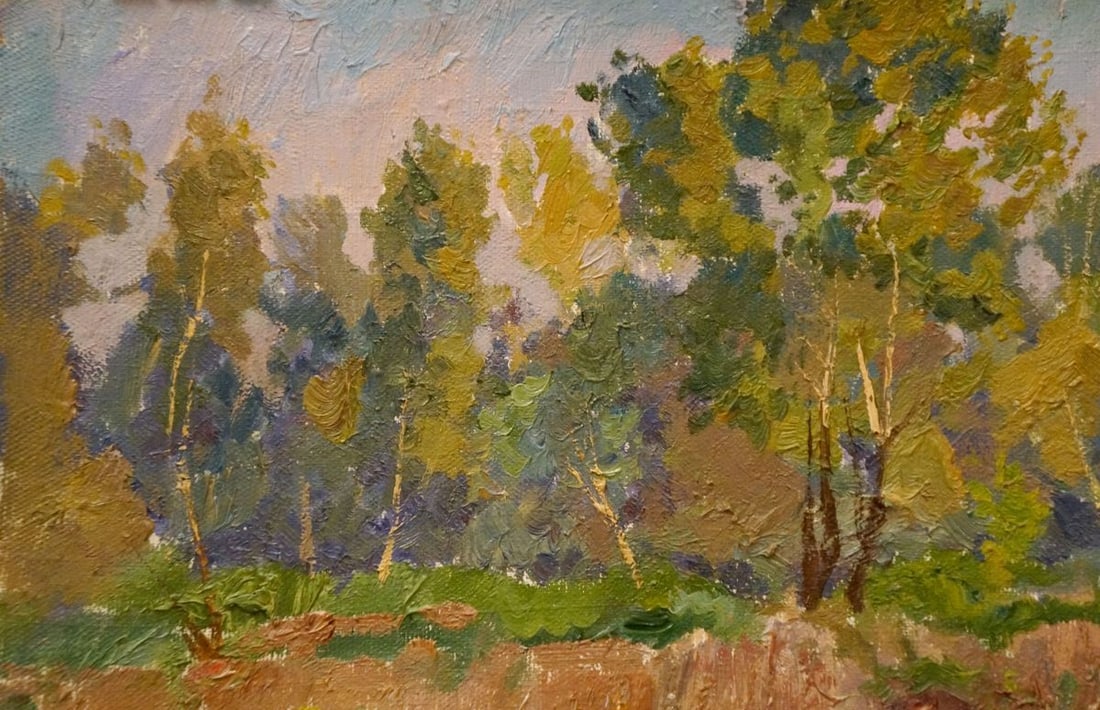 Oil painting Forest landscape Chernikov Nikolay Vladimirovich - 3