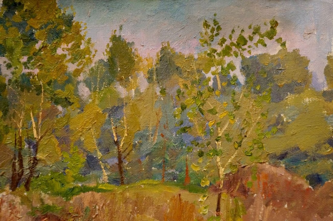 Oil painting Forest landscape Chernikov Nikolay Vladimirovich - 4
