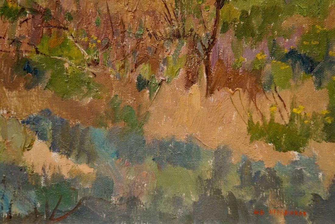 Oil painting Forest landscape Chernikov Nikolay Vladimirovich - 5