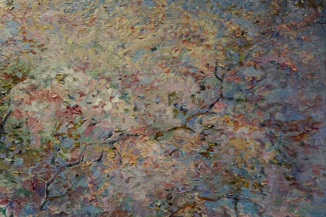 Oil painting Blooming trees Tytarenko Odarka Anatoliivna - 4