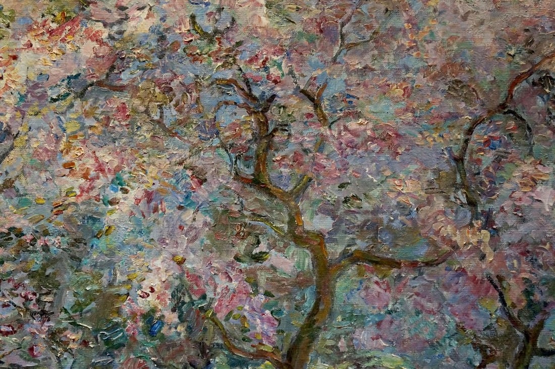 Oil painting Blooming trees Tytarenko Odarka Anatoliivna - 6