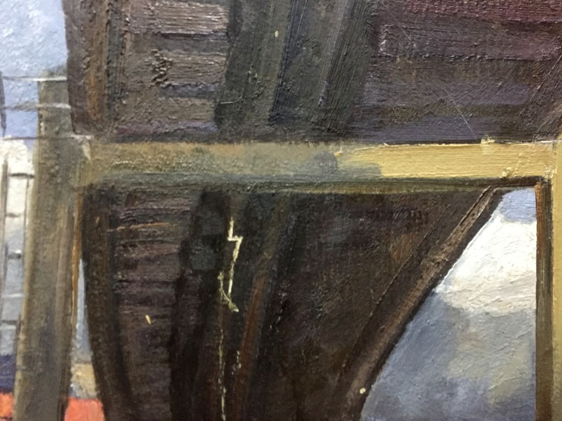 Oil painting Harbor Semenov Alexander Ivanovich - 6