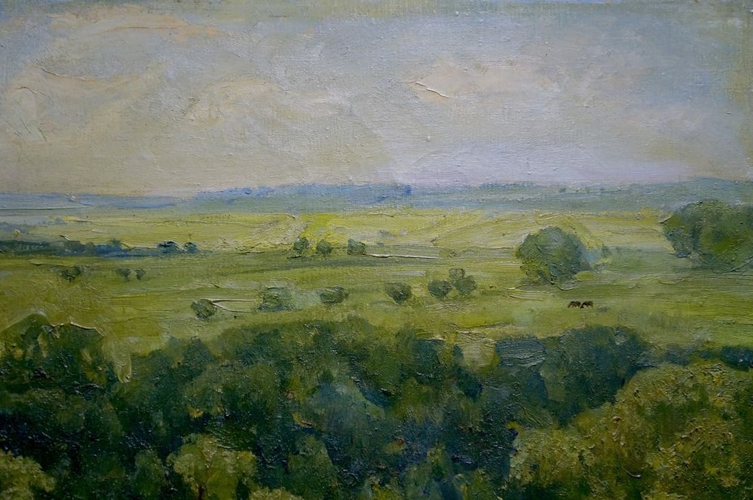 Oil painting Forest landscape Bagdasaryan (Bagdasaryan) Karen Drastomatovich - 4