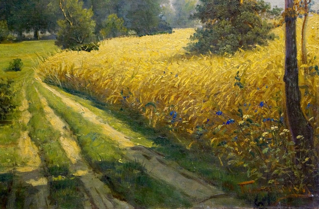 Oil painting Field landscape Tolkachevsky I. - 5