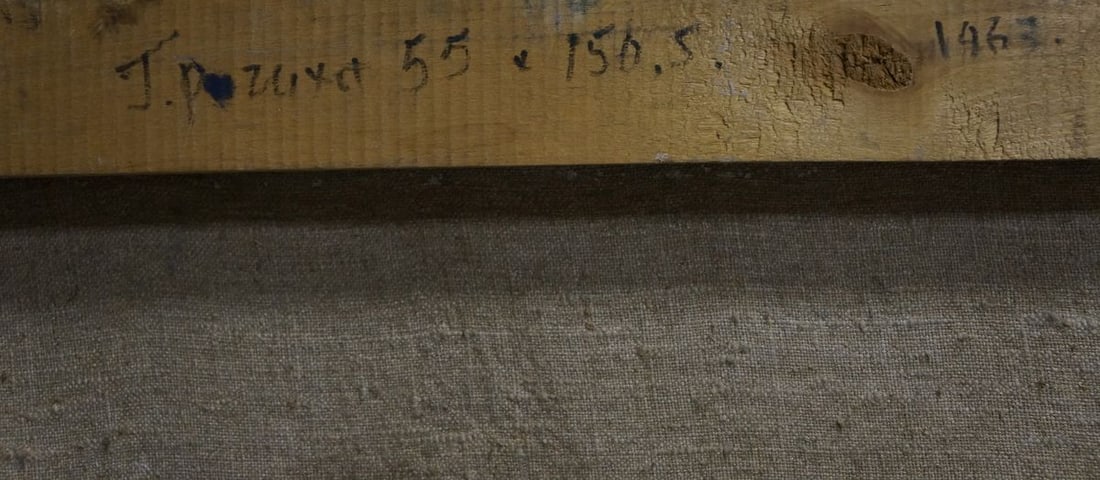 Oil painting Blooming fields - 8