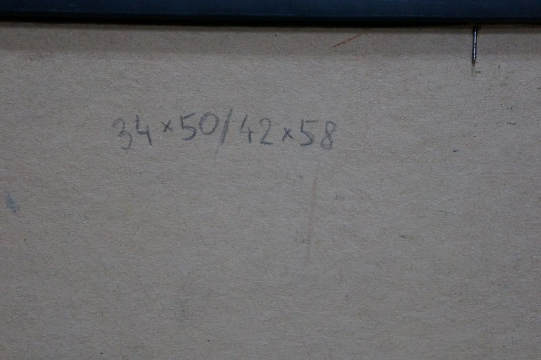 Oil painting Landscape of fields - 8