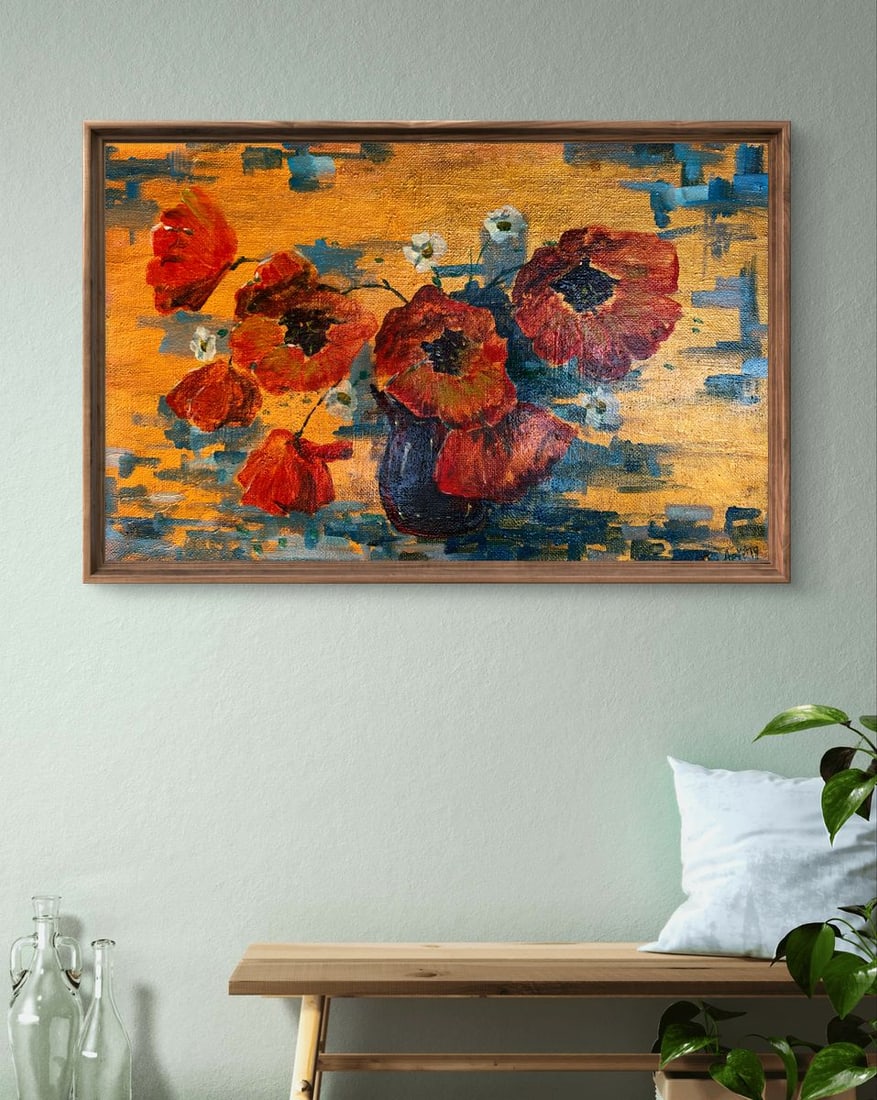 Oil painting Scarlet Melody Dmitry Arkadyev - 2