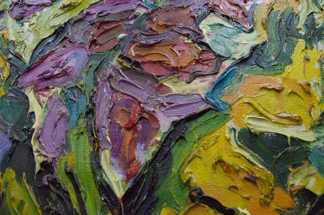 Oil painting Flowers Dupliy Sergey Alexandrovich - 10