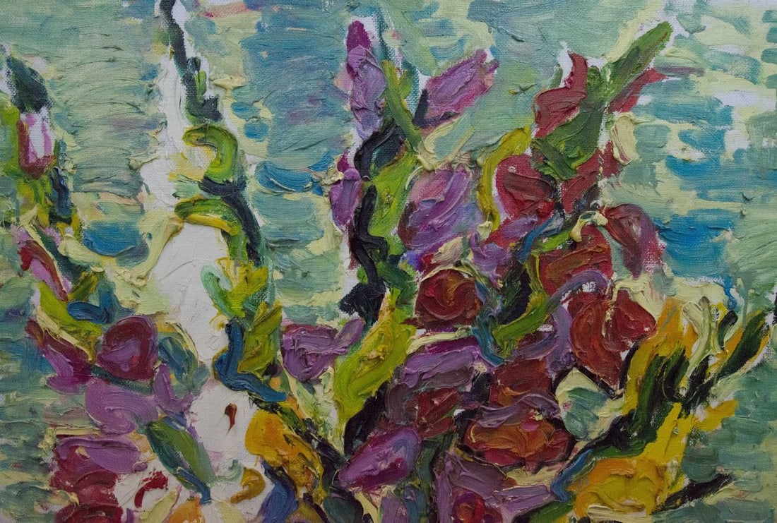 Oil painting Flowers Dupliy Sergey Alexandrovich - 2