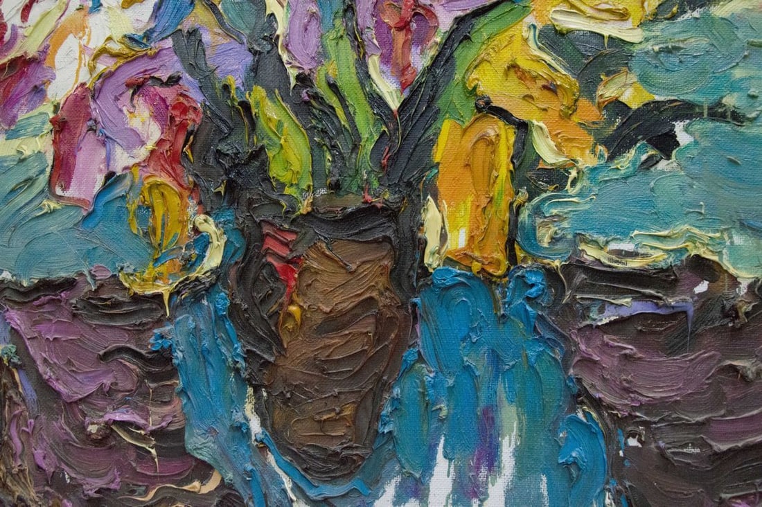 Oil painting Flowers Dupliy Sergey Alexandrovich - 8