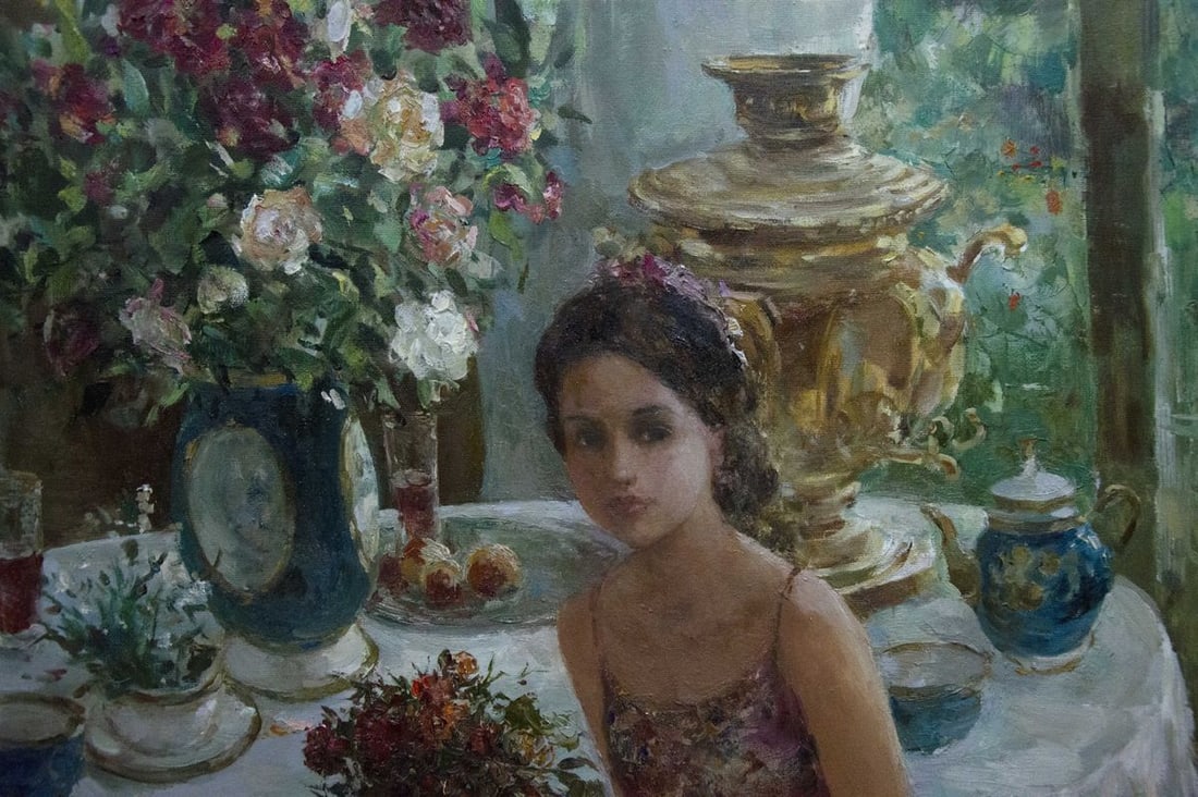 Oil painting Gatherings Mikhaylichenko Sergey Viktorovich - 2