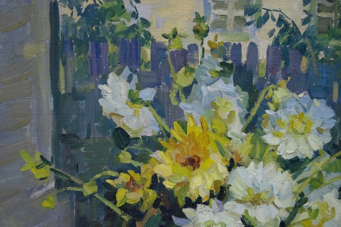 Oil painting Daisies Zorya (Zarya) Galina Denisovna - 3