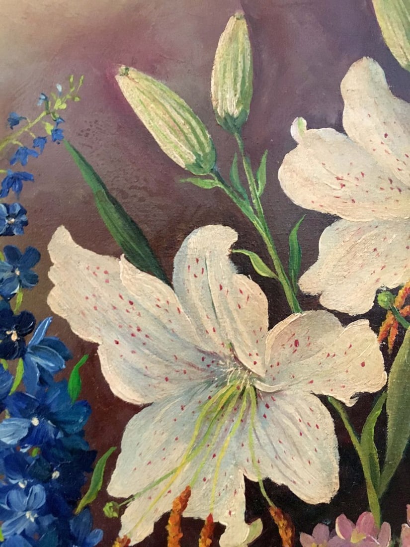 Oil painting Bouquet of flowers - 9