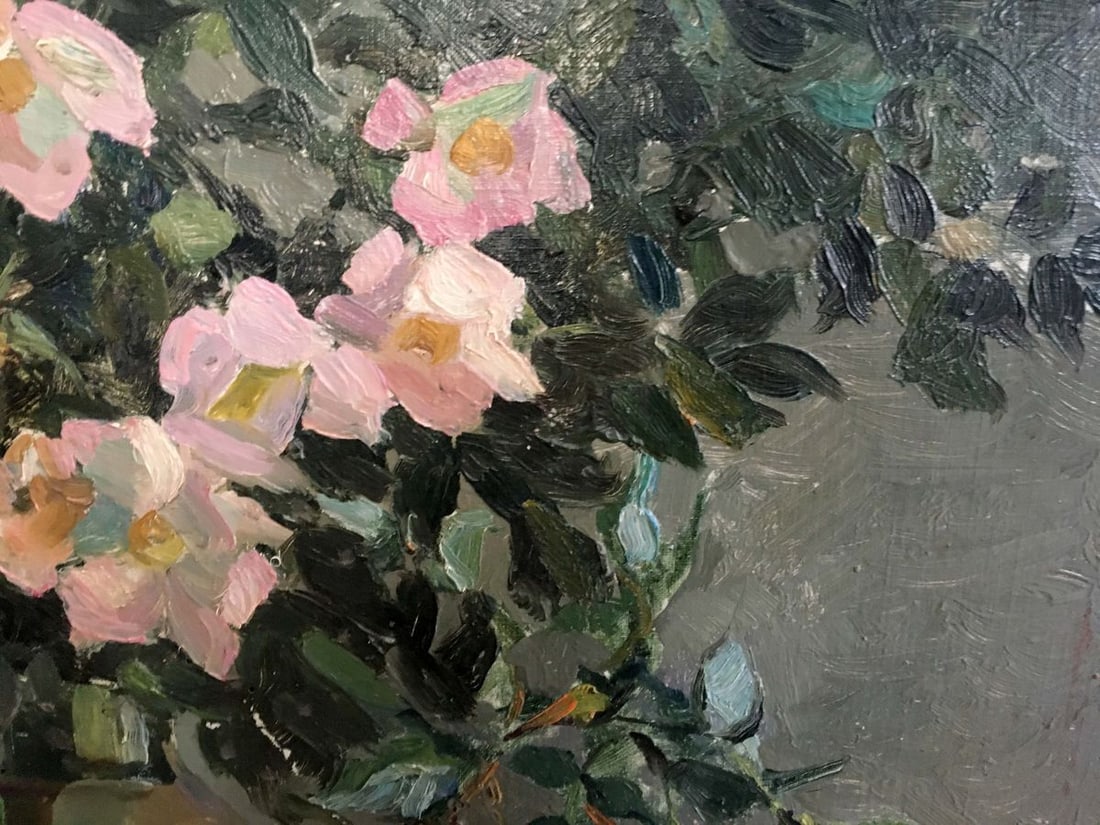 Oil painting Flowers Yakovlev B. N. - 6