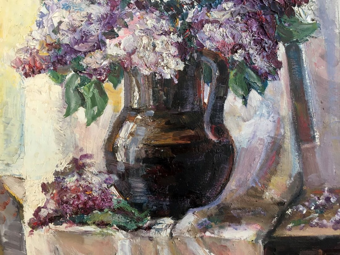 Oil painting Lilac - 4