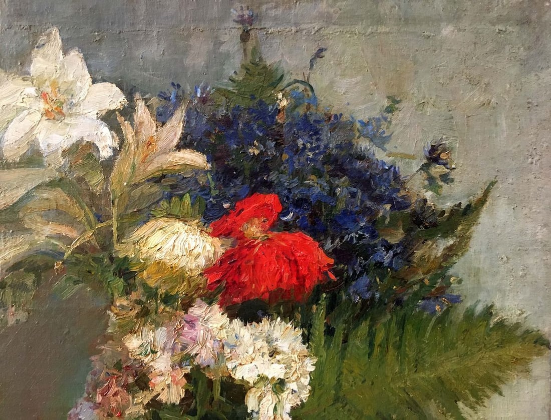 Oil painting Flowers for a girl Bezugly Daniil Ivanovich - 3