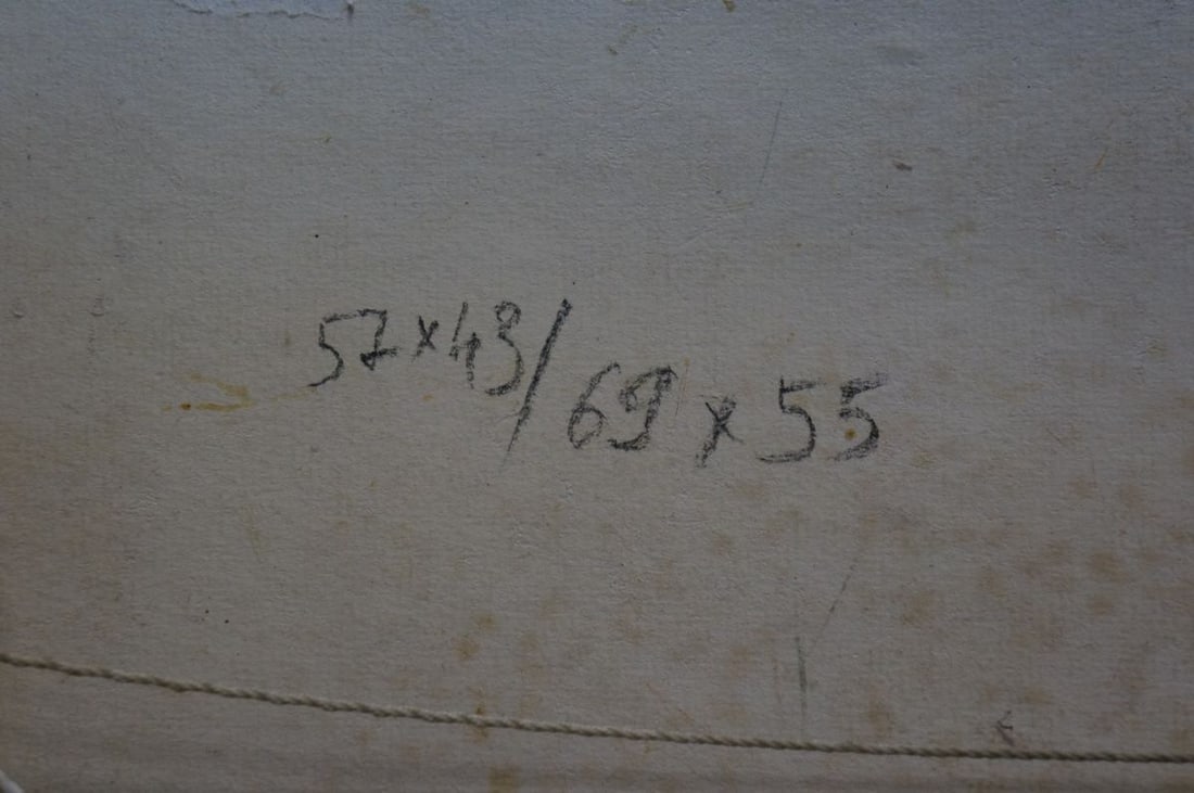 Oil painting Lilac bouquet Gantman Moses Faybovich - 7