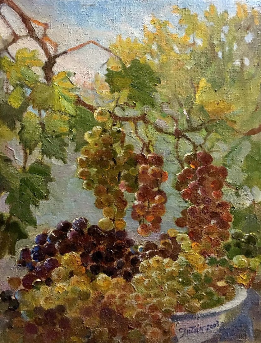 Oil painting Autumn Gold Yanchak Elena Vaclavovna (1 of 8)