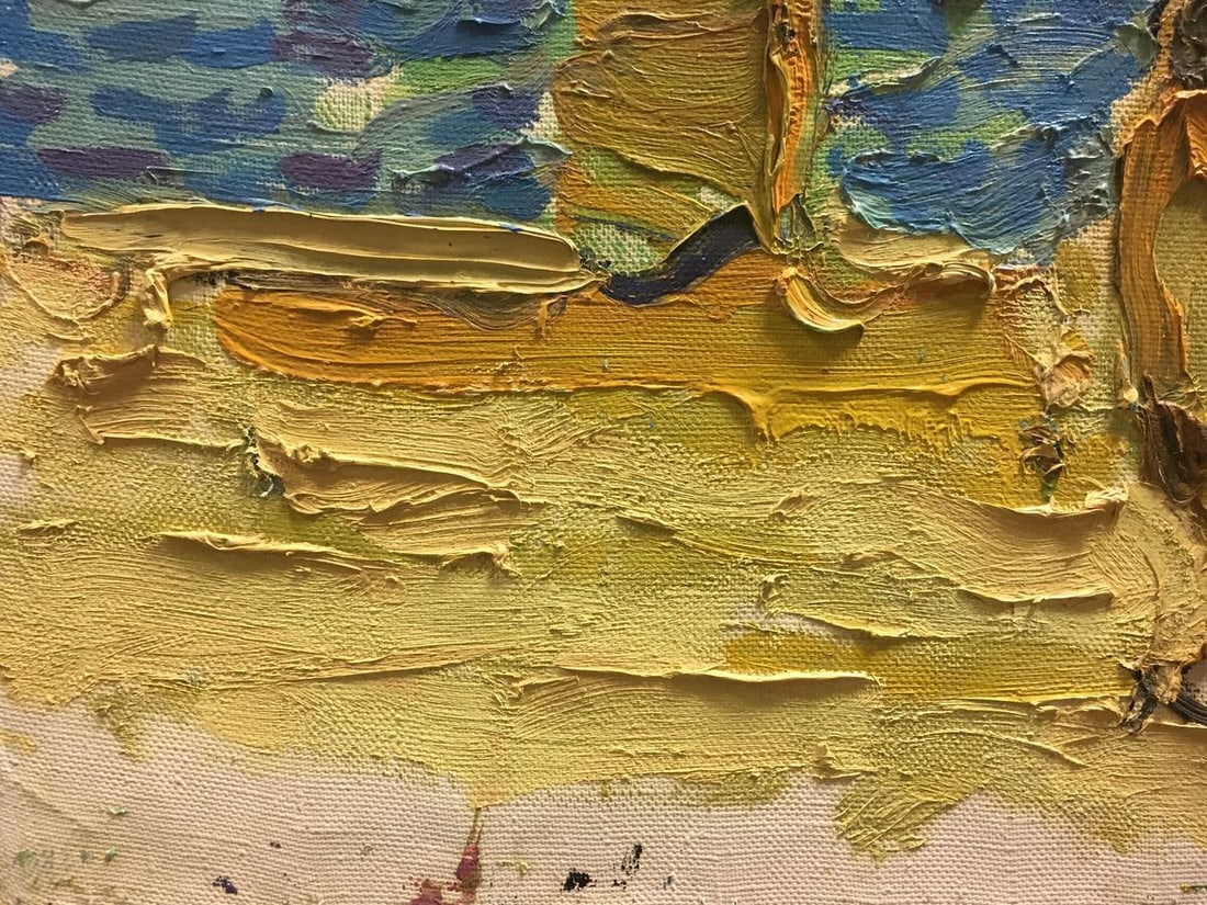 Oil painting Irises in the sun Dupliy Sergey Alexandrovich - 12