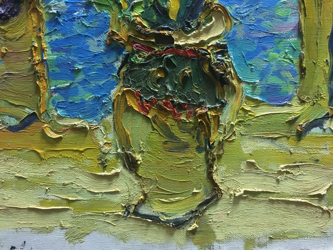 Oil painting Irises in the sun Dupliy Sergey Alexandrovich - 6