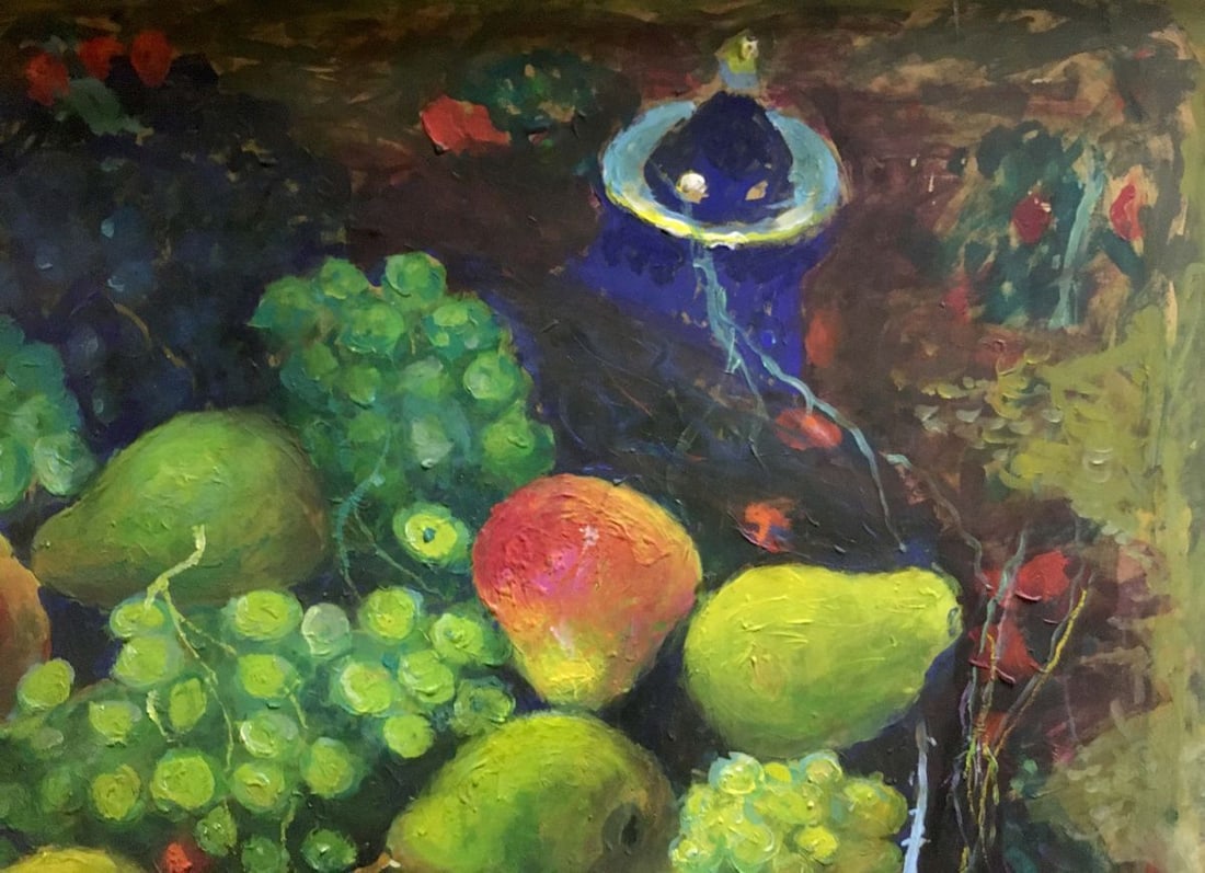 Oil painting Fruit on the table Maksimenko Nikolay Antonovich - 3