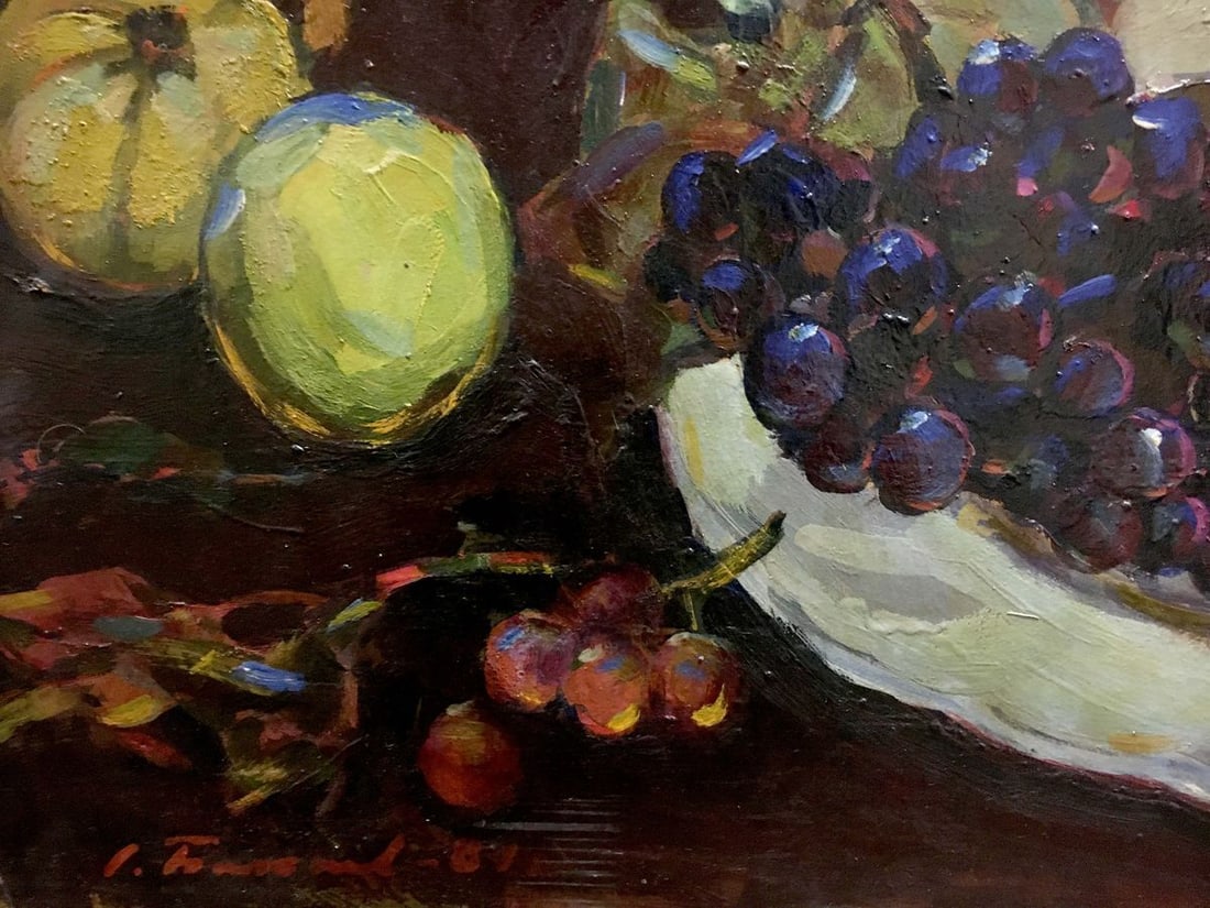 Oil painting Roses on the table Bakaev Sergey Ivanovich - 7