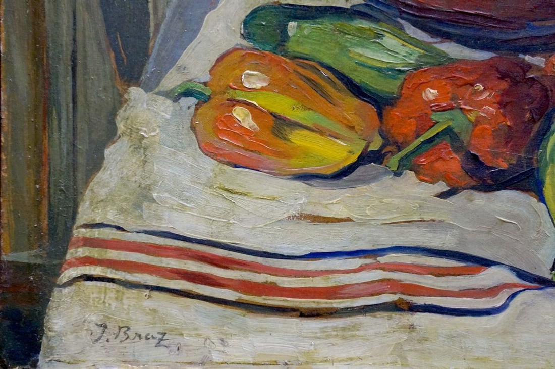 Oil painting Fish soup I. Braz - 2