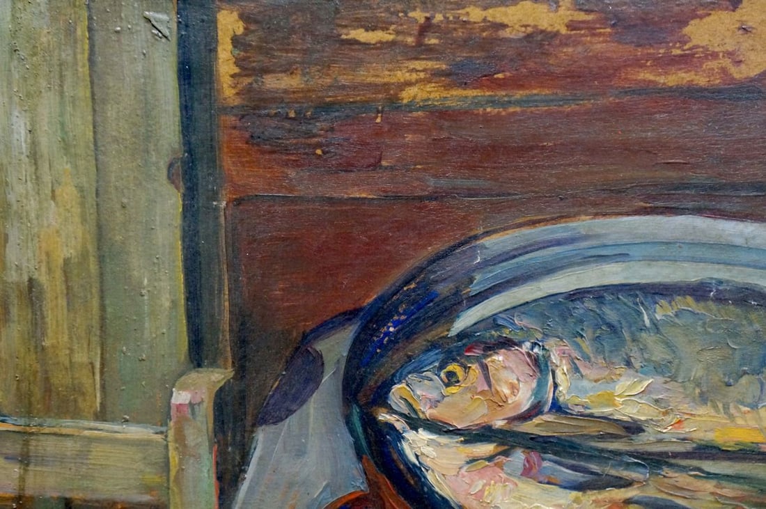 Oil painting Fish soup I. Braz - 3