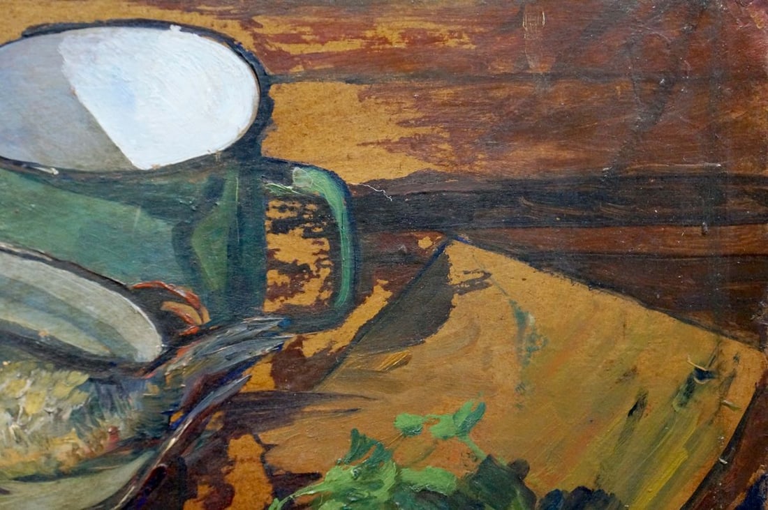 Oil painting Fish soup I. Braz - 4