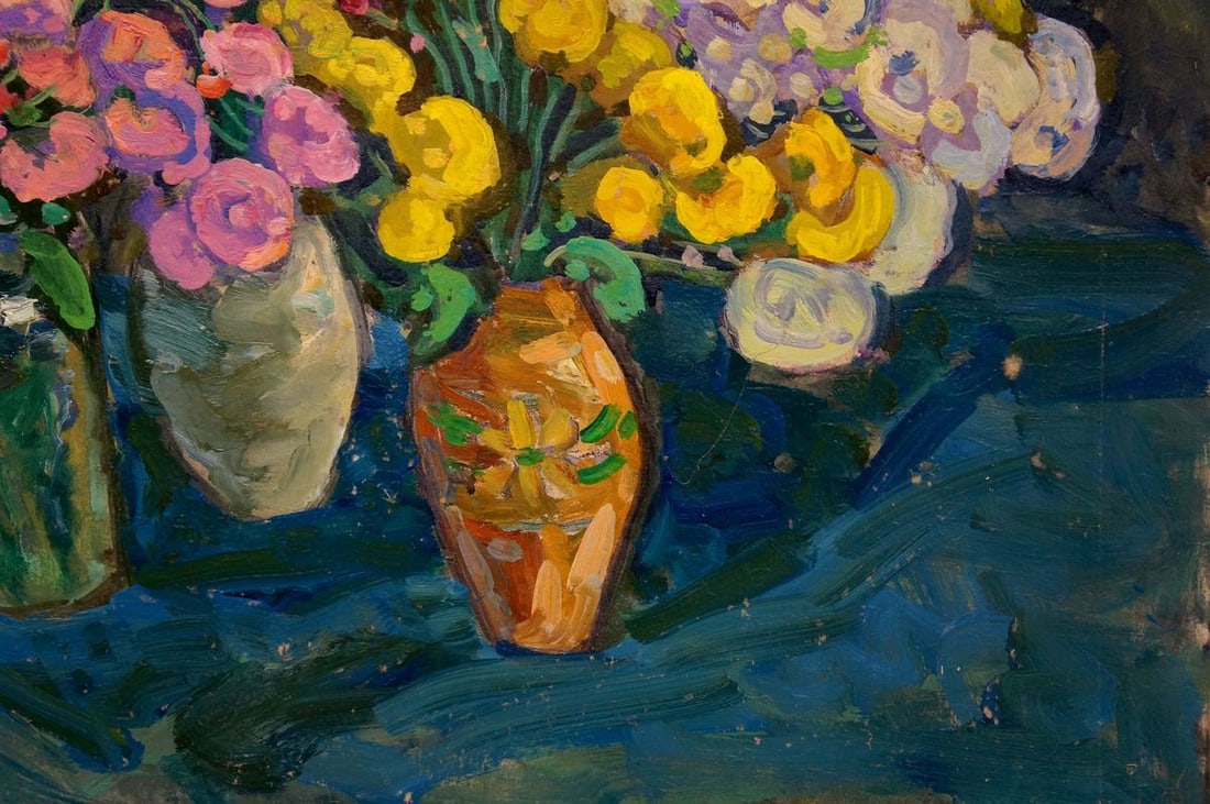 Oil painting Flowers Gaiduk Zinaida Kirillovna - 5