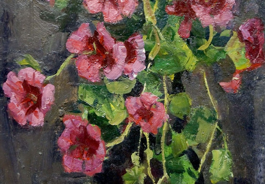 Oil painting Flowers Volsky Petr Dmitrievich - 3