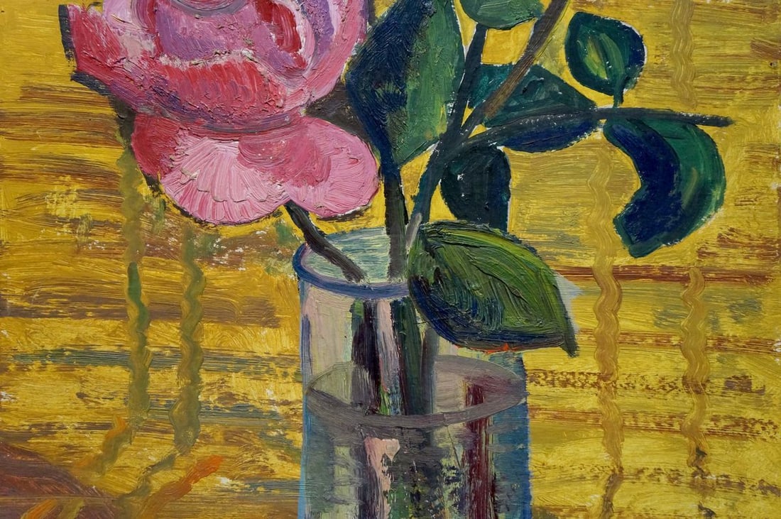 Oil painting Roses Les? - 3