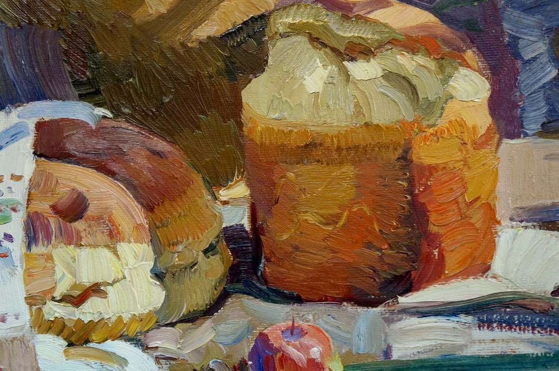 Oil painting Rural bread Zhezher Anatoly Mikhailovich - 6