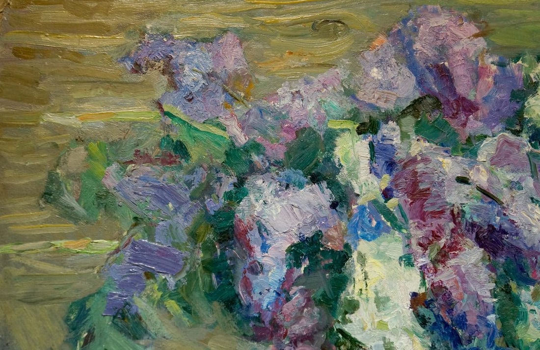 Oil painting Lilac Dovgalevskaya Vera Veniaminovna - 3